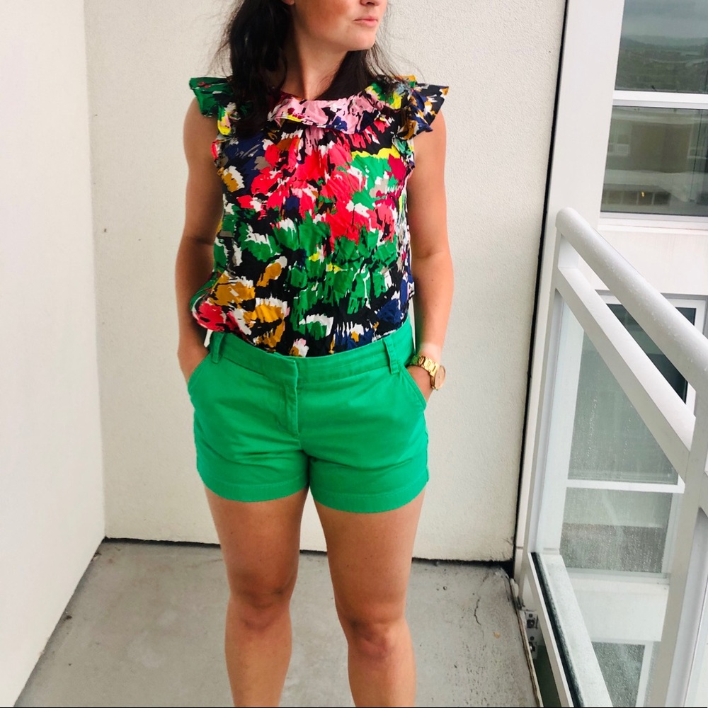 J. Crew Floral top